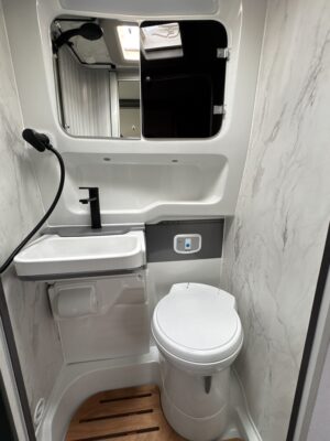 2026 Swift Carrera 144 campervan washroom